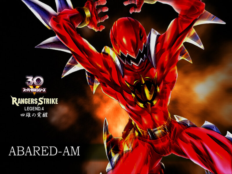Red Ranger in action pose