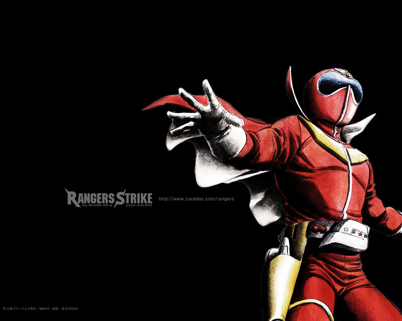 Red Ranger in action pose