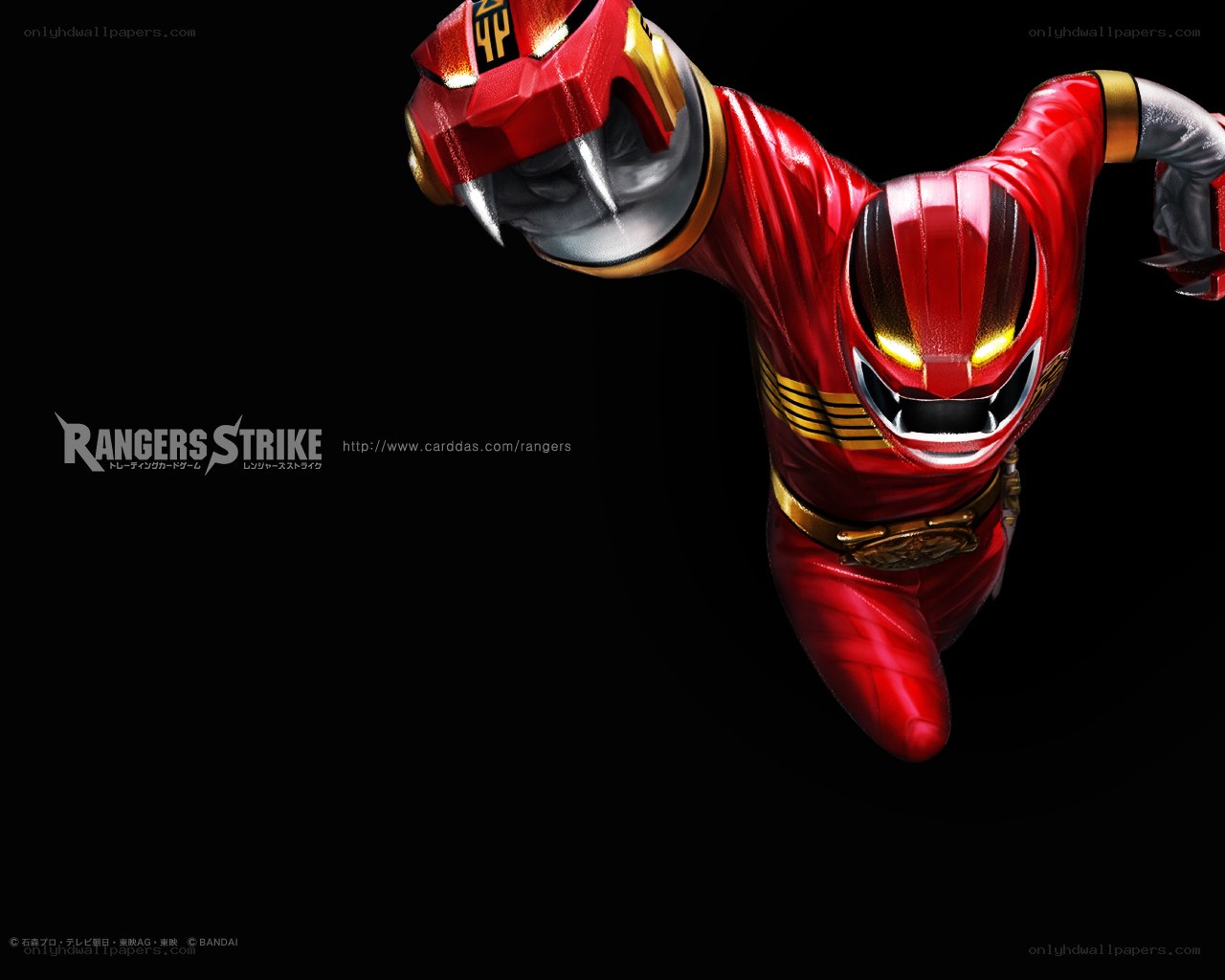 Red Ranger in action pose