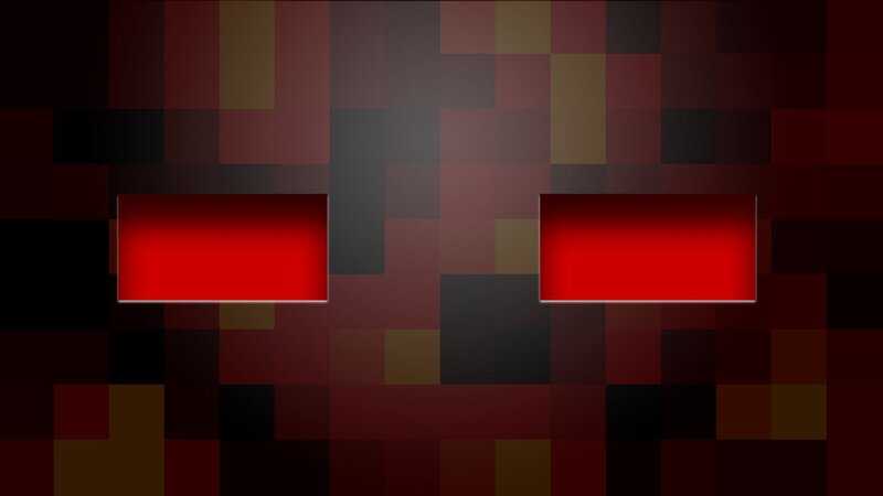 Red Rectangular Eyes