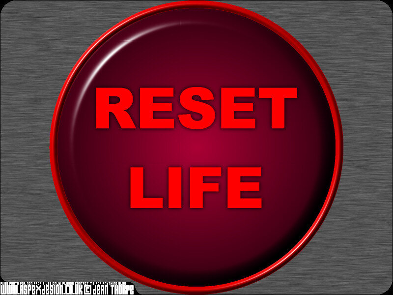Red Reset Button