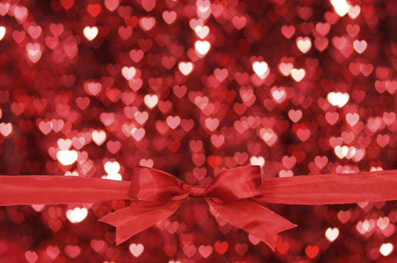 Red Ribbon Bow — Romantic