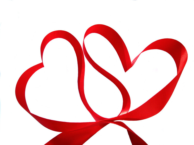 Red Ribbon Hearts