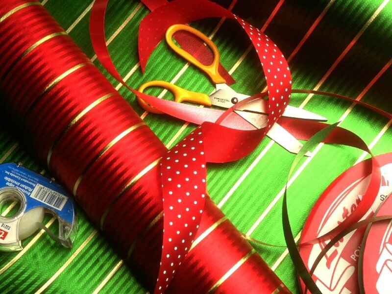 Red Ribbons and Scissors