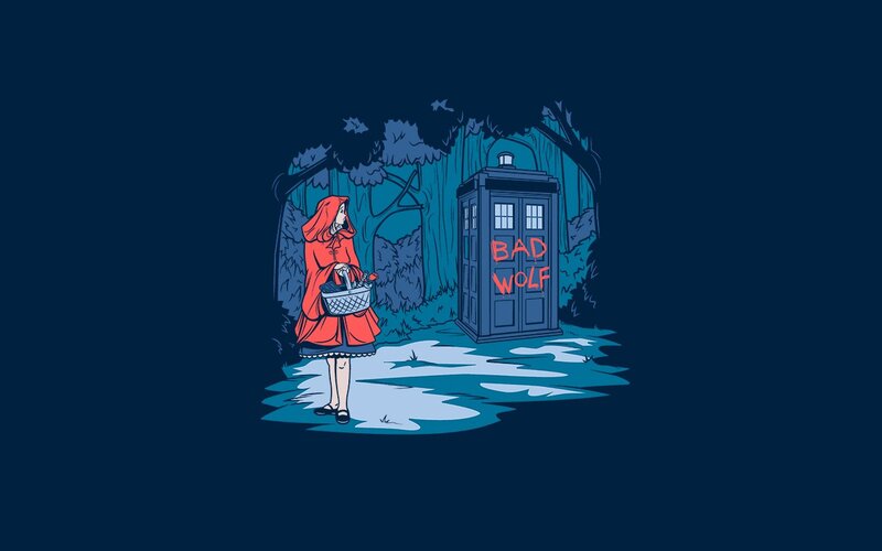 Red Riding Hood and the TARDIS