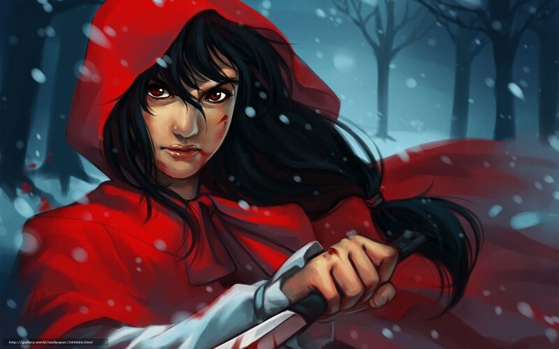 Red Riding Hood in Snow