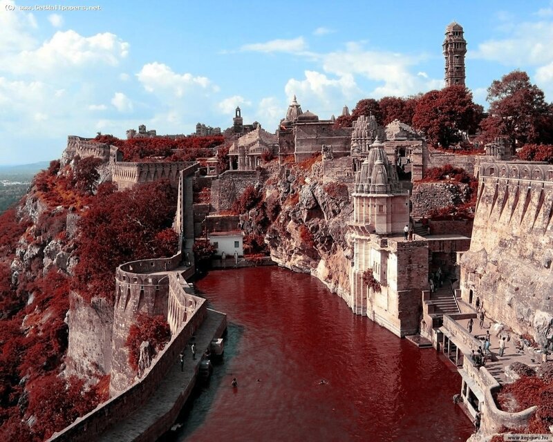 Red River at Chittorgarh Fort