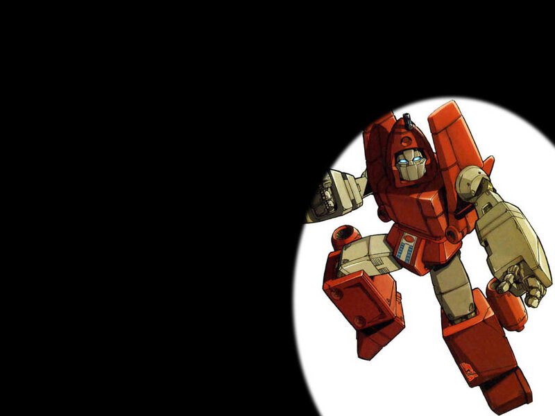 Red Robot Character — Dramatic