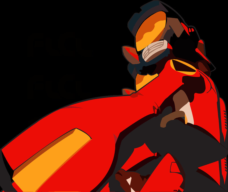 red robot character illustration