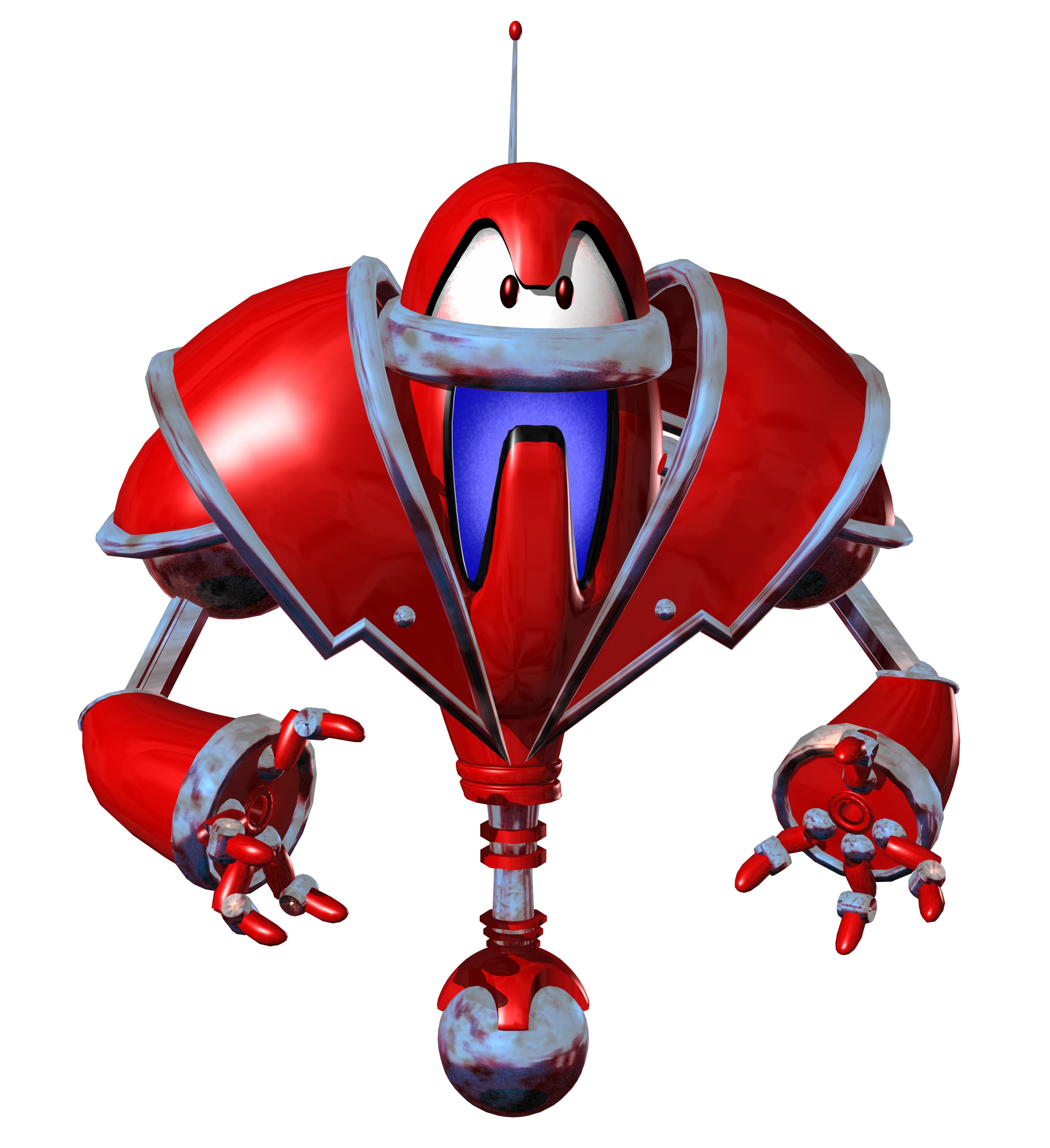 red robot character