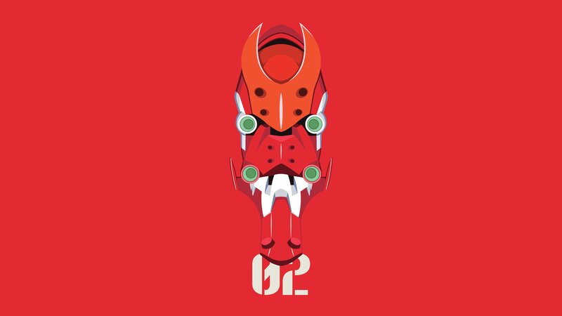 Red Robot Mask