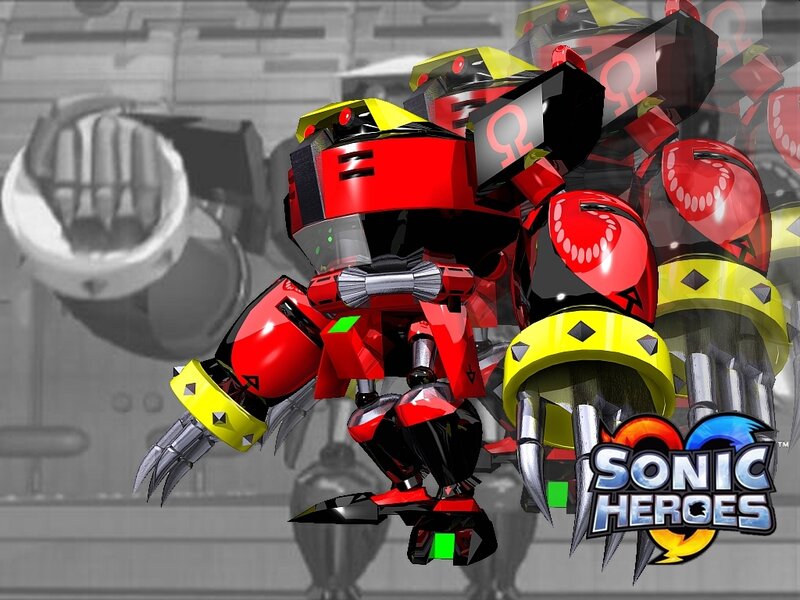 Red Robotic Character