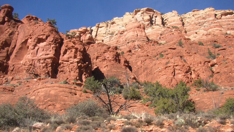 Red Rock Canyon — Arid, Afternoon, Photograph, Trees