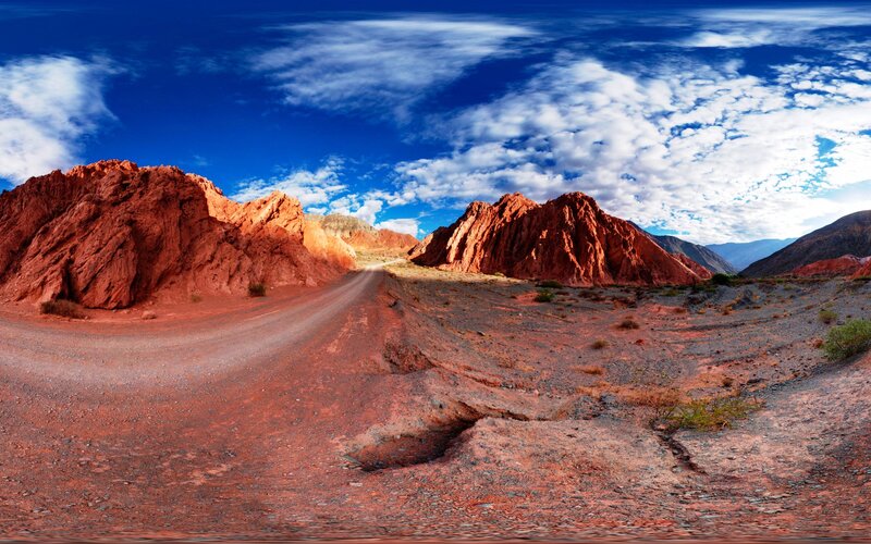Red Rock Canyon — Arid, Afternoon