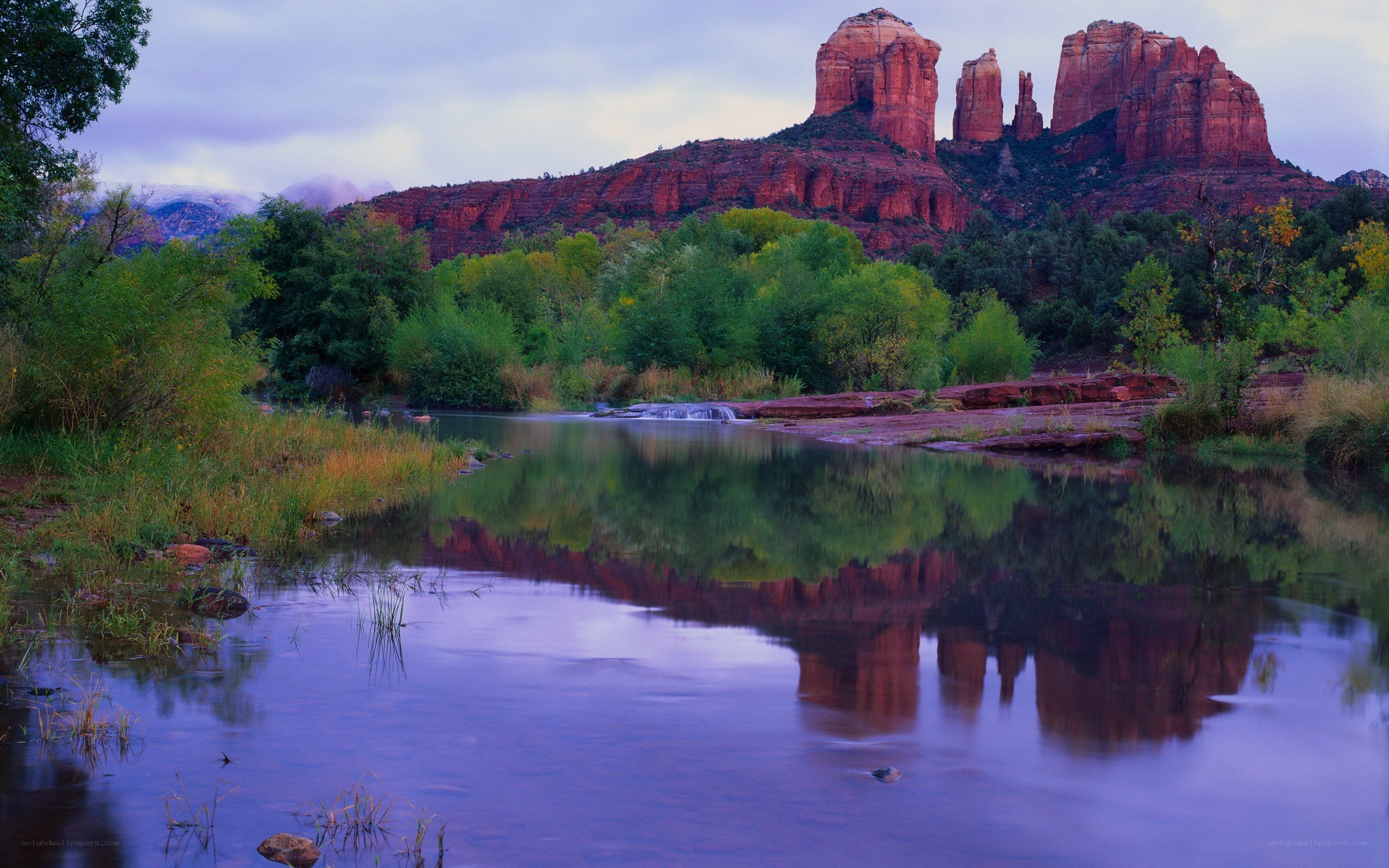 Red Rock Canyon at Dusk