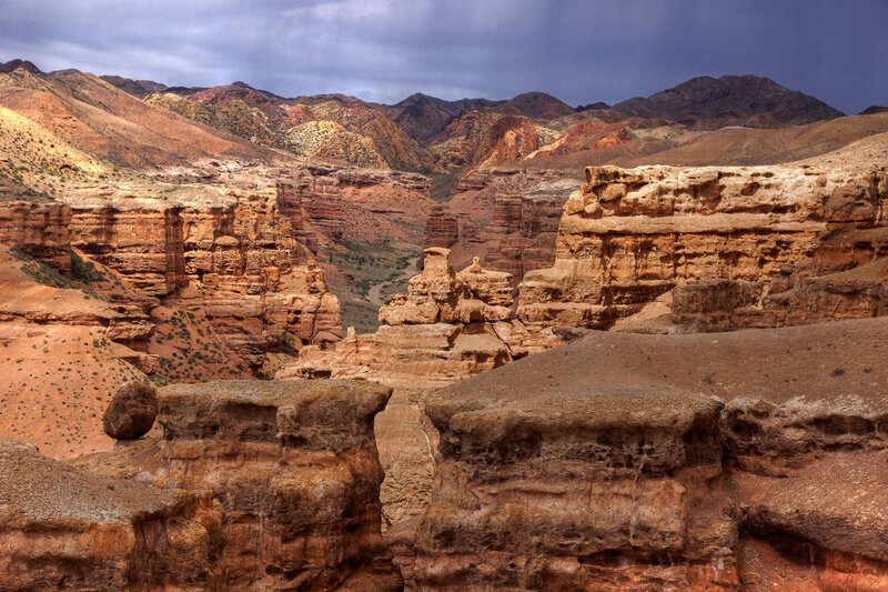 Red Rock Canyon — Brown, Dramatic, Photograph