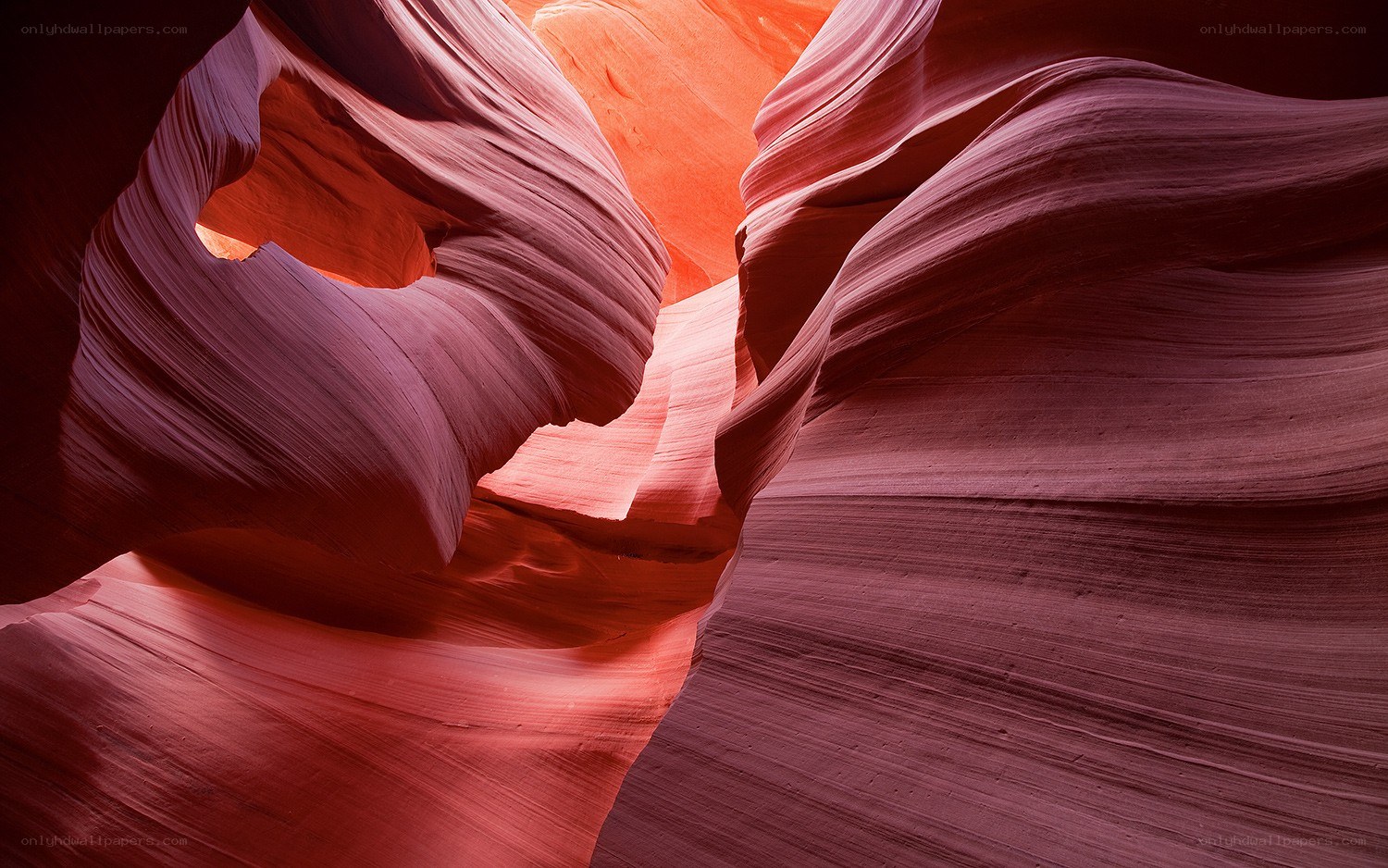 Red rock canyon formations