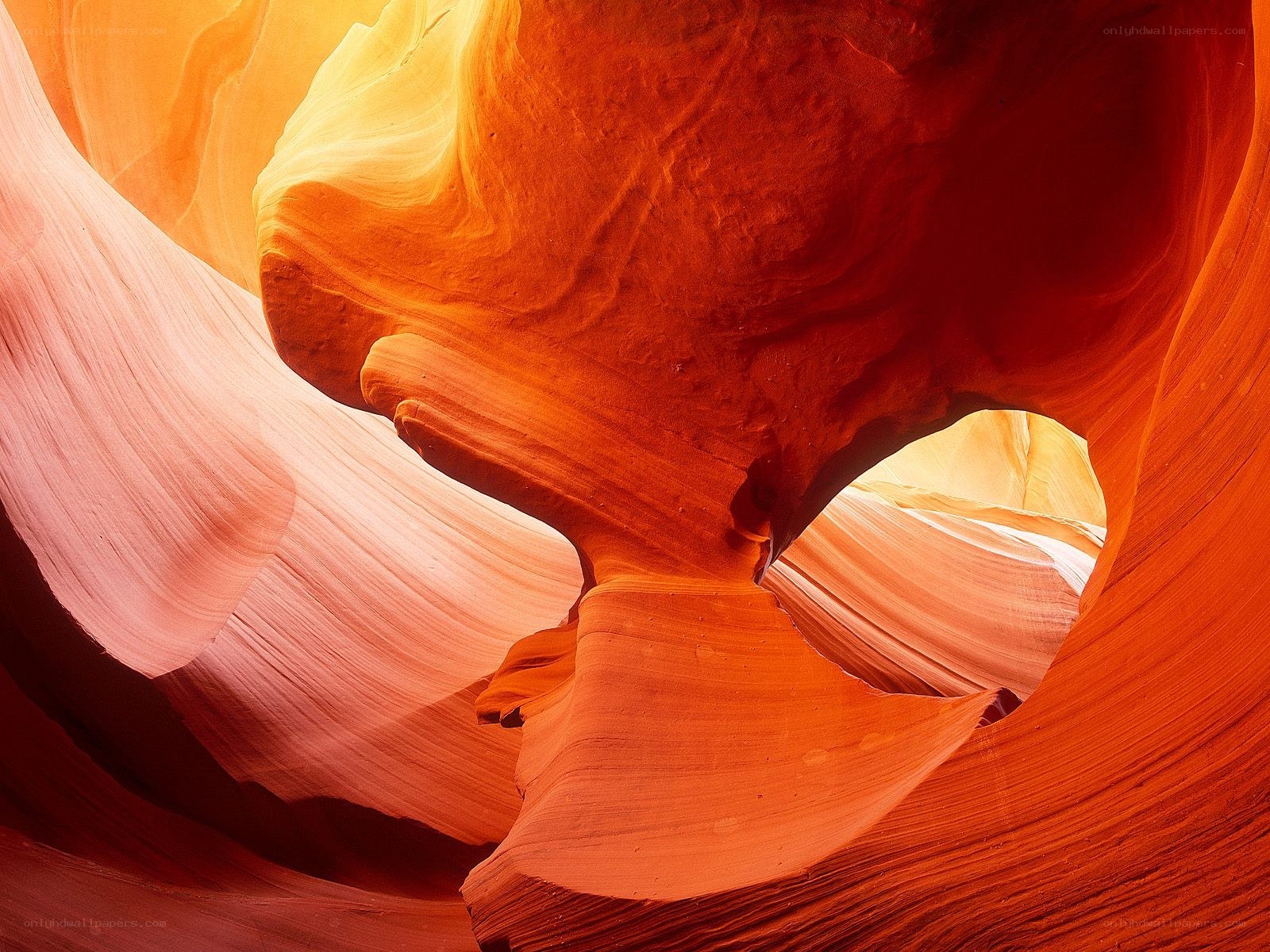 Red rock canyon formations