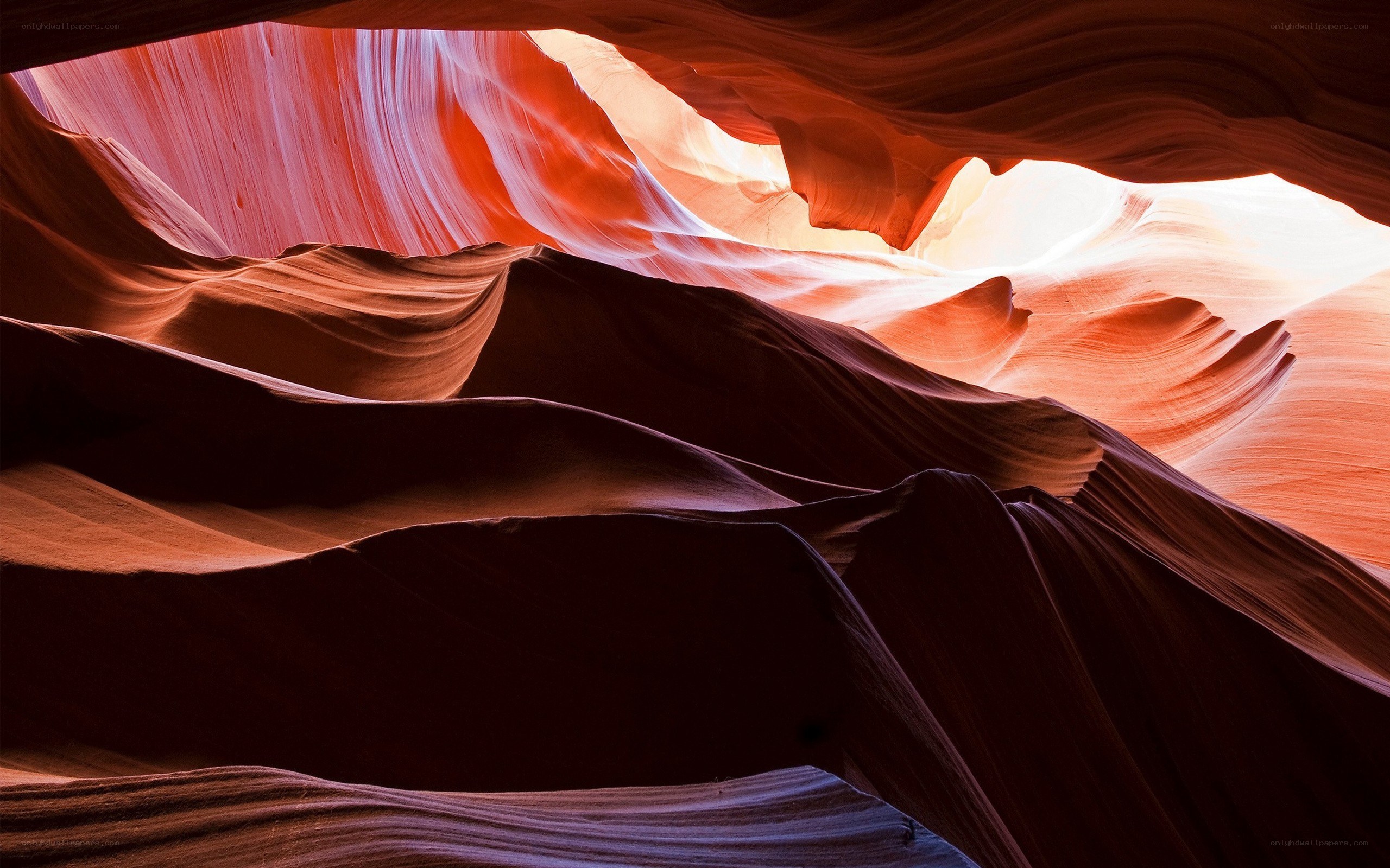 Red rock canyon formations