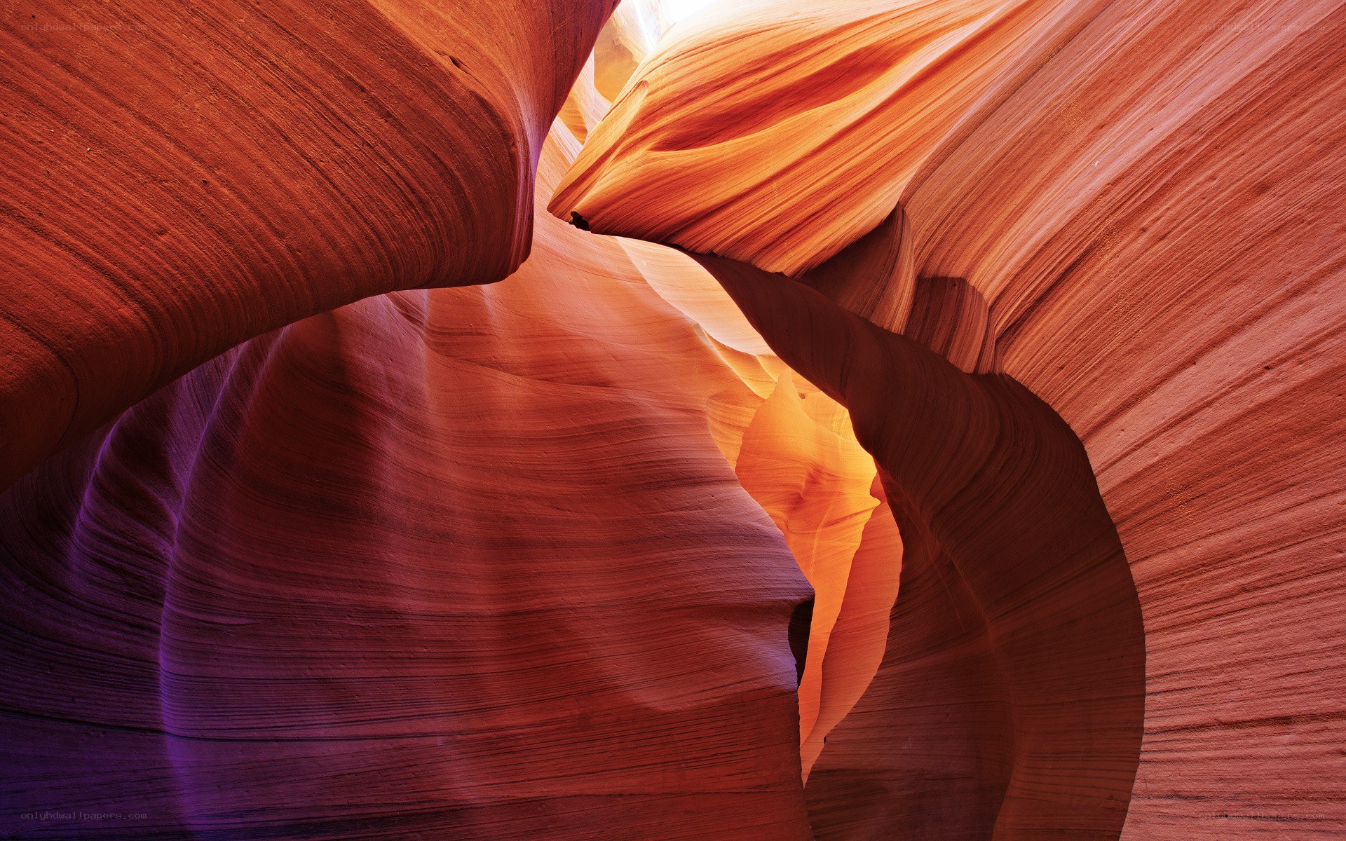 Red rock canyon formations