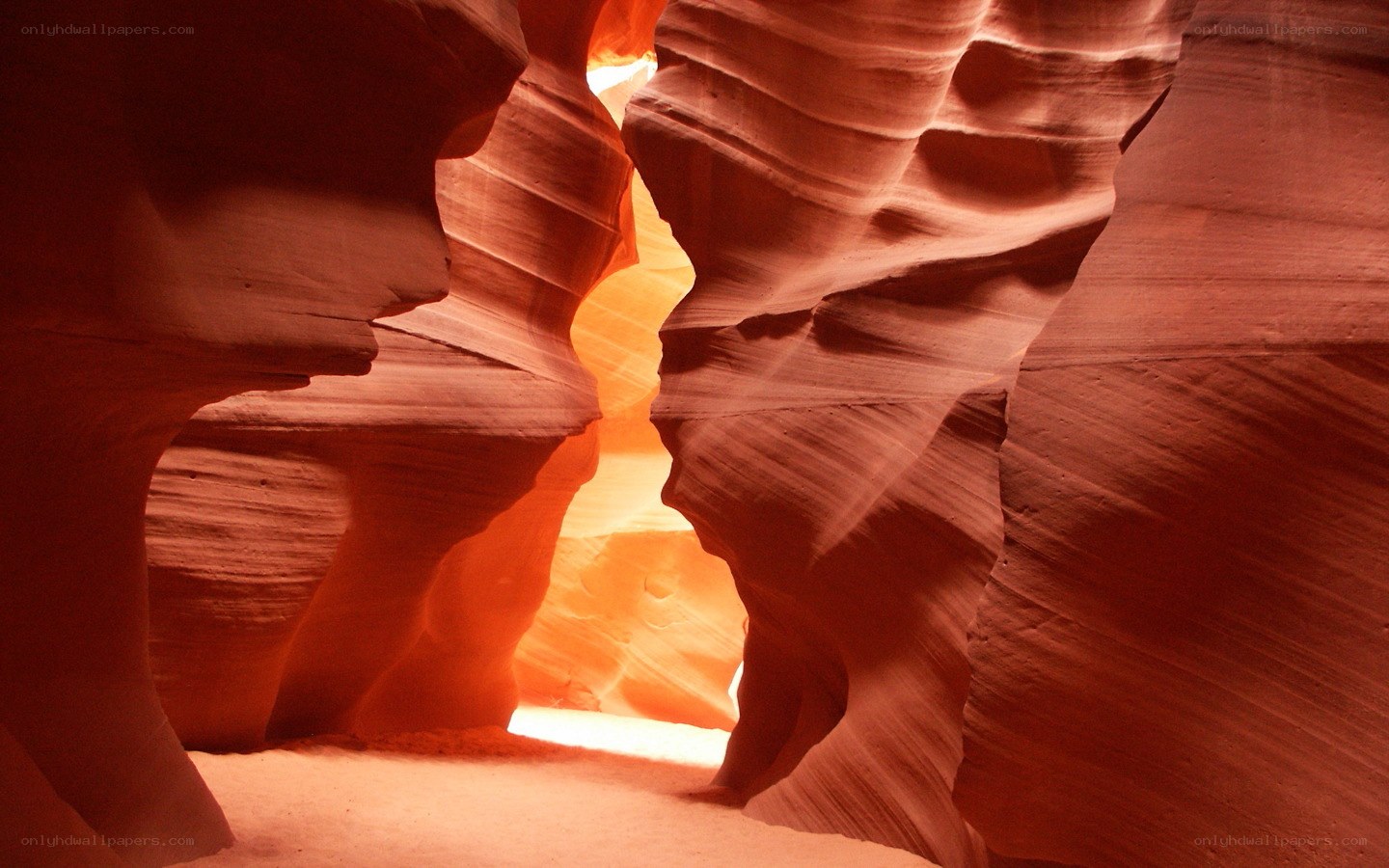 Red rock canyon formations