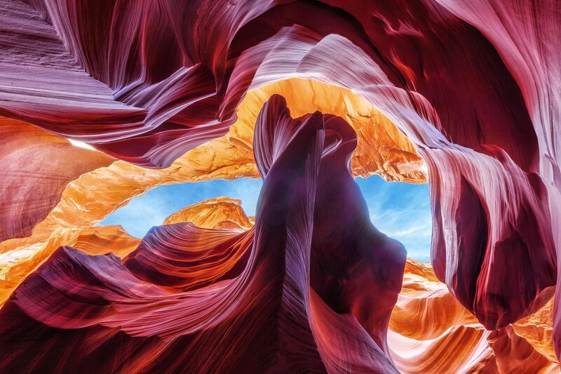 Red Rock Canyon Formations — Dramatic