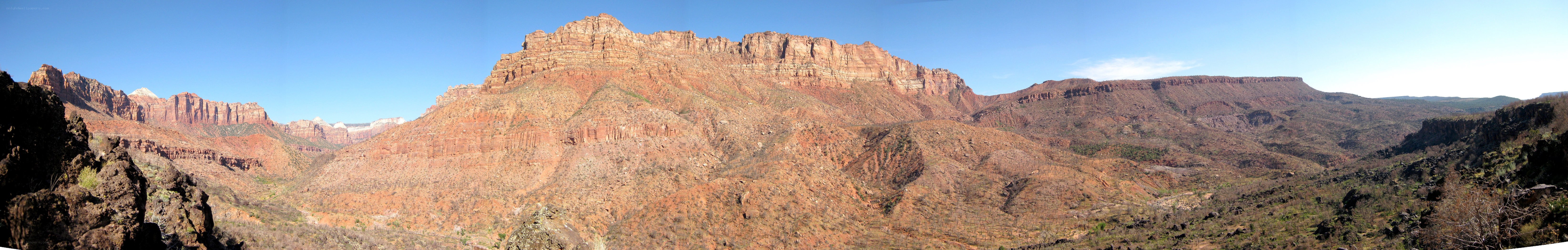 red rock canyon landscape