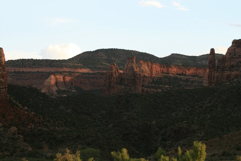 red rock canyon landscape