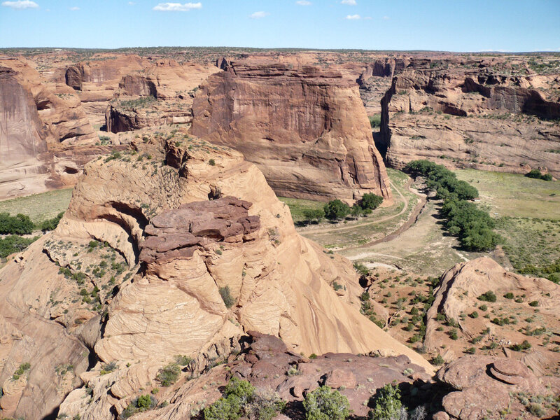 Red Rock Canyon Landscape — Brown