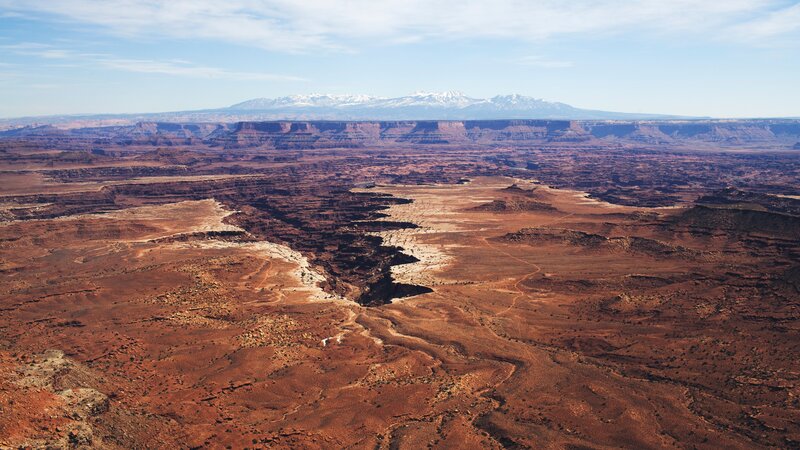 Red Rock Canyon Landscape — Brown, Vast