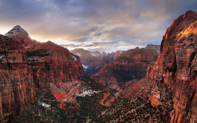Red Rock Canyon Landscape — Photograph