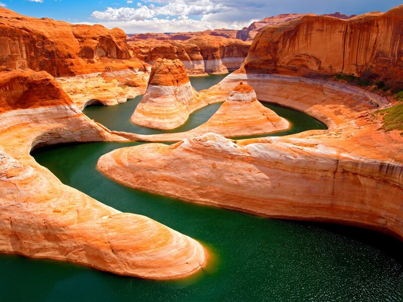 Red Rock Canyon — Orange, Dramatic, Afternoon