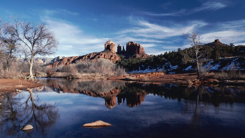 Red Rock Canyon reflection