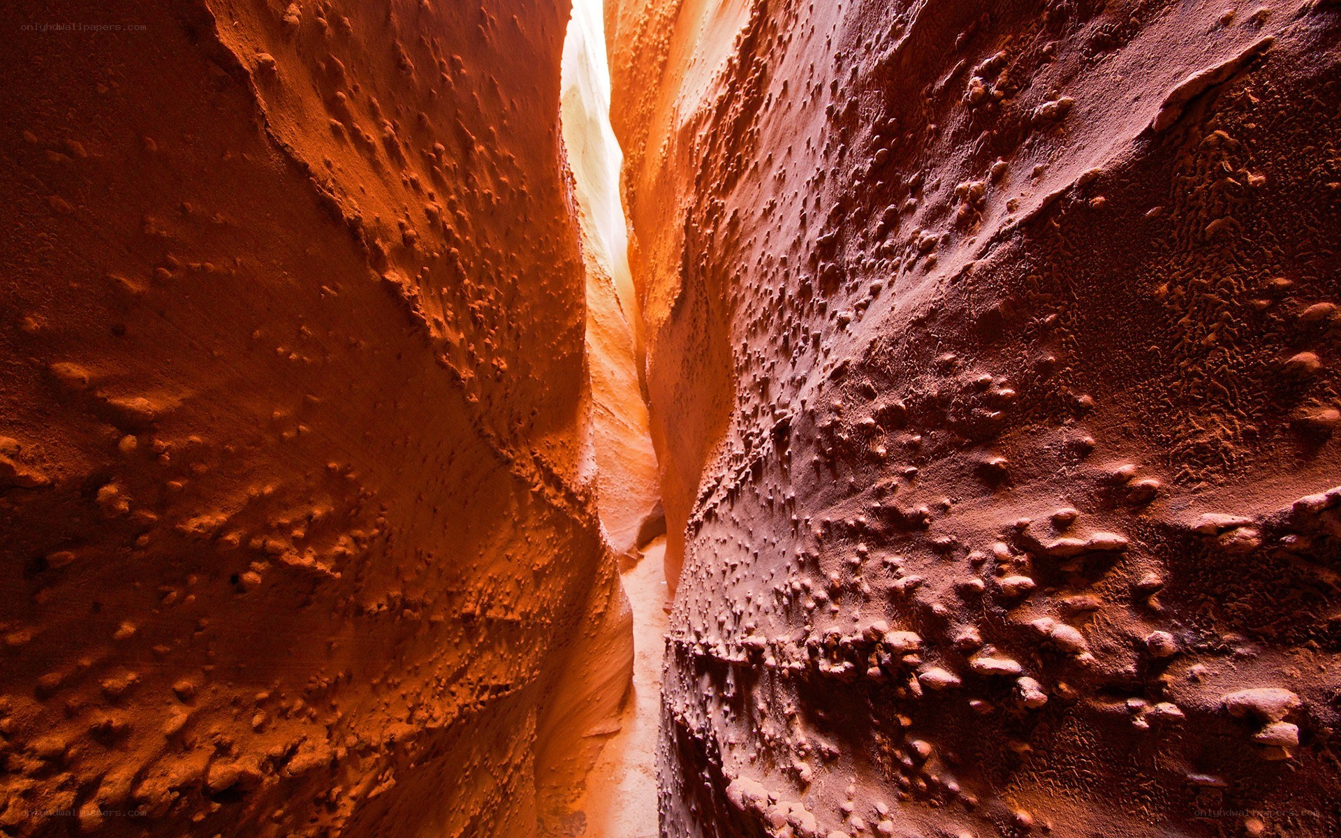 Red rock canyon slot