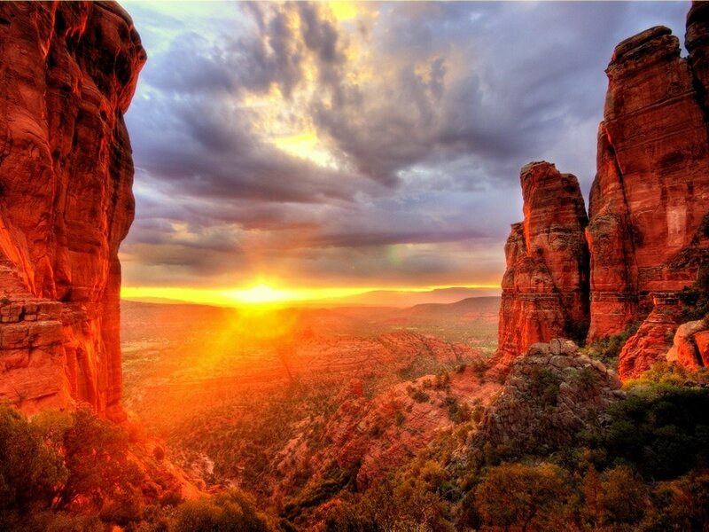 Red Rock Canyon Sunset