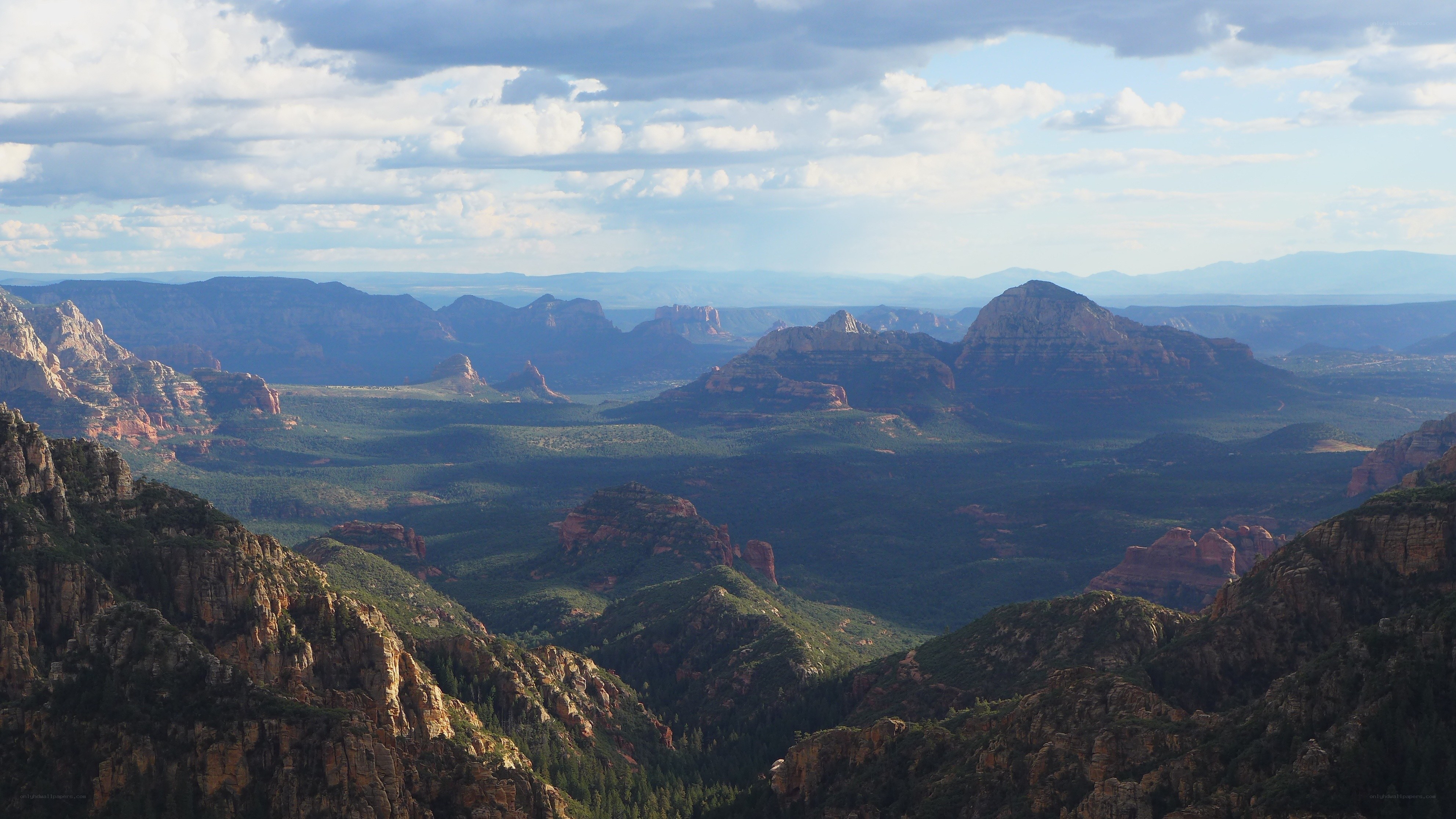 red rock canyon vista