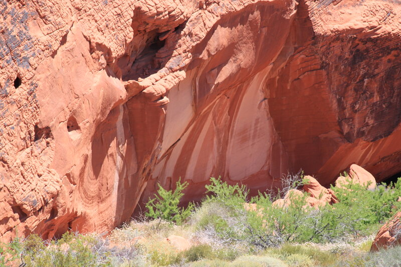 Red Rock Canyon Wall