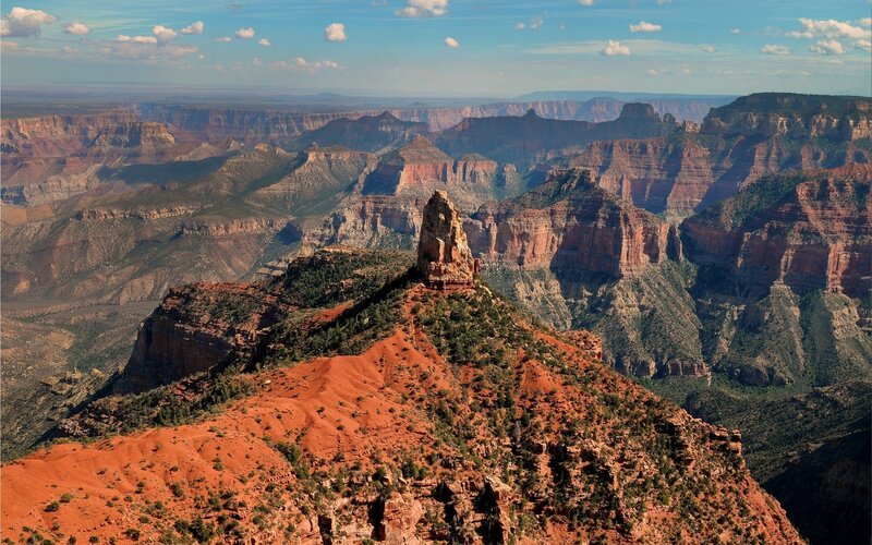 Red Rock Formation — Dramatic, Afternoon, Photograph, Canyon, Mountain