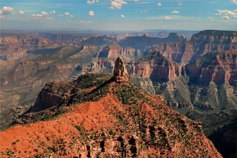 Red Rock Formation — Dramatic, Afternoon, Photograph, Canyon