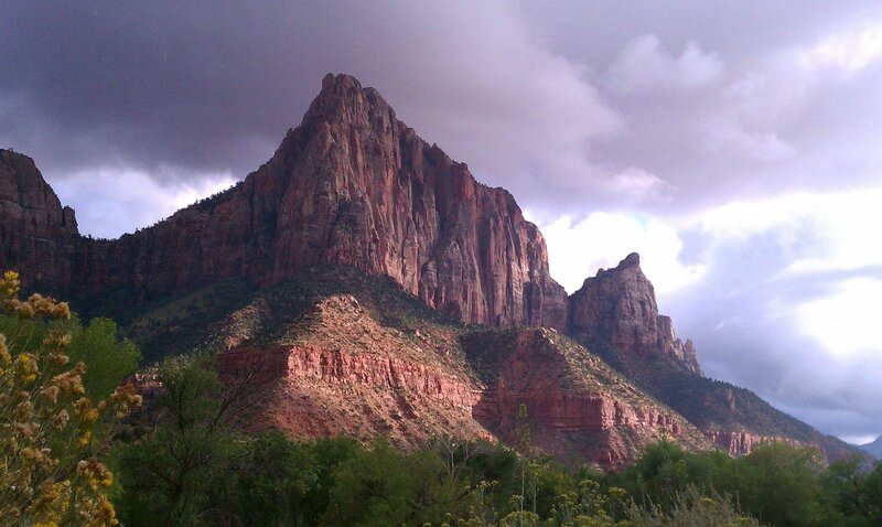 Red Rock Formation — Dramatic, Photograph