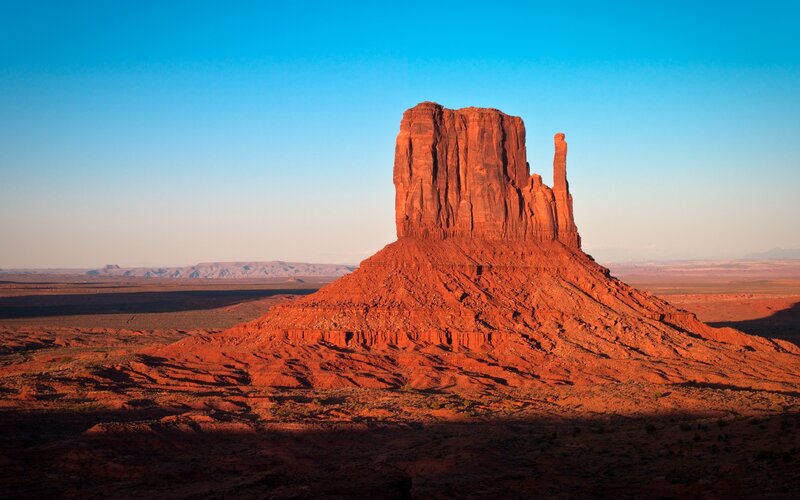 Red Rock Formation — Dramatic, Sunset, Photograph, Desert, Sky, Mountain