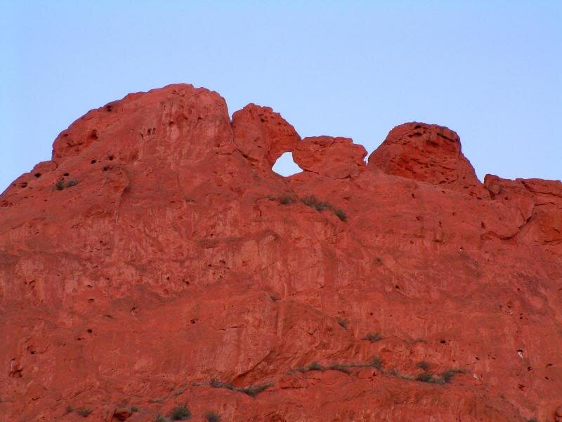 Red Rock Formation — Dramatic, Sunset, Photograph