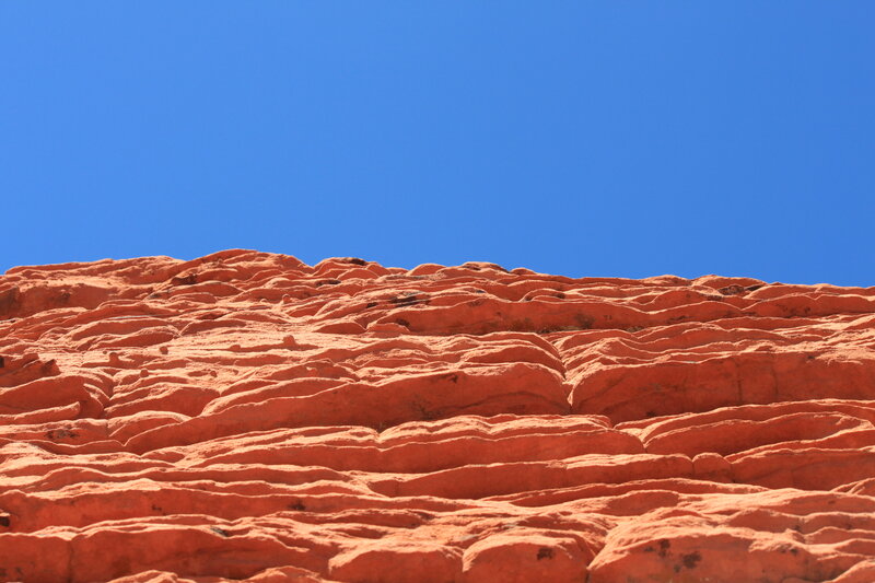 Red Rock Formation — Orange