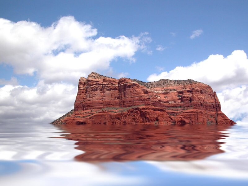 Red Rock Formation — Serene