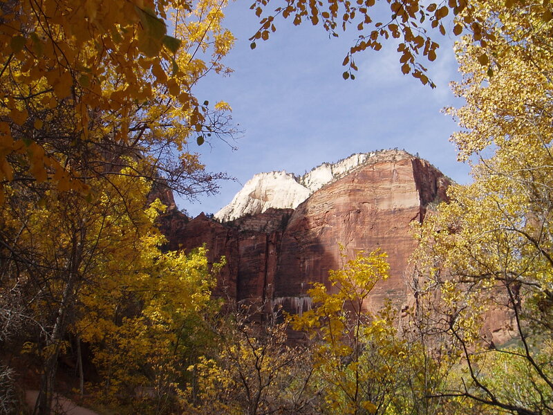 Red Rock Formation — Yellow