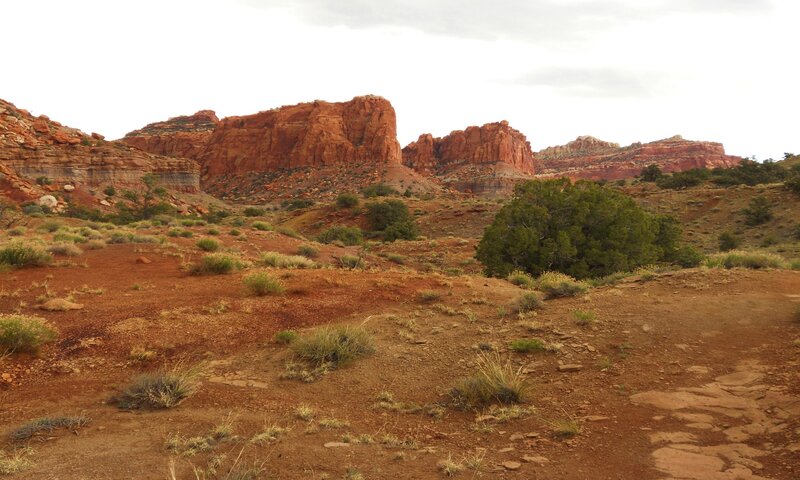Red Rock Formations — Arid, Photograph