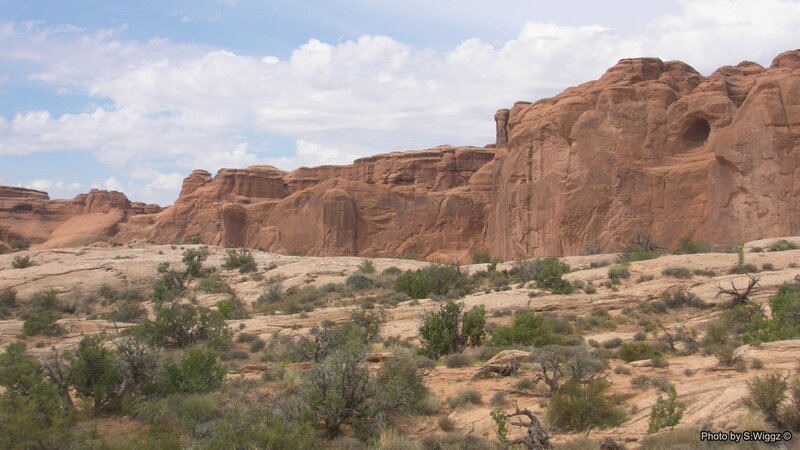 Red Rock Formations — Brown, Arid, Afternoon, Photograph, Desert