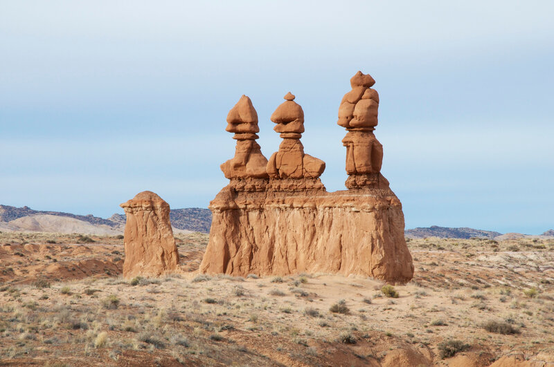 Red Rock Formations — Brown, Serene, Afternoon