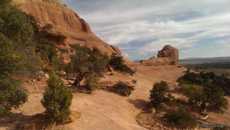 Red Rock Formations — Brown, Serene