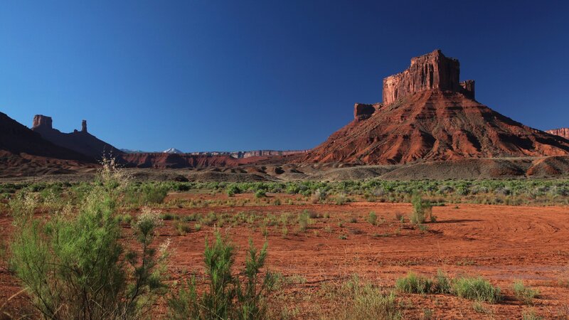 Red Rock Formations — Desert